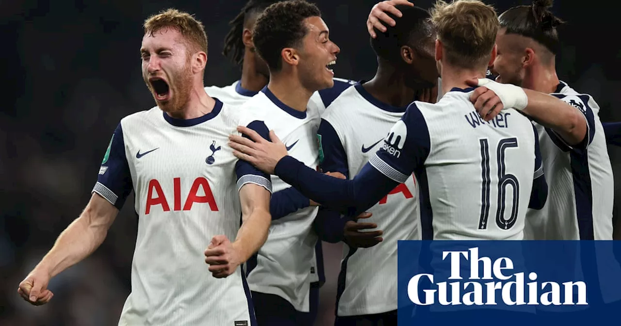 Spurs pass test of nerve to give fans hope of a more prosperous future