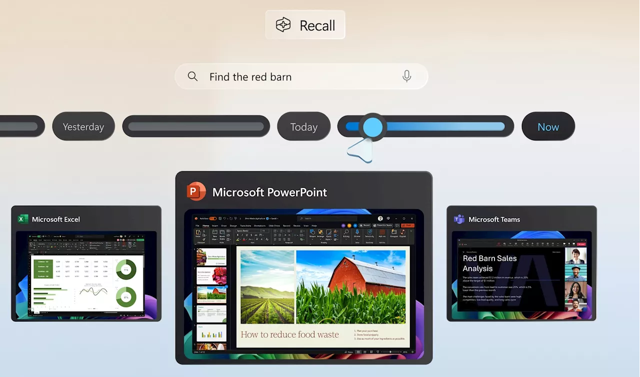 Microsoft vuelve a postergar el lanzamiento de Recall, la memoria fotográfica de Windows 11