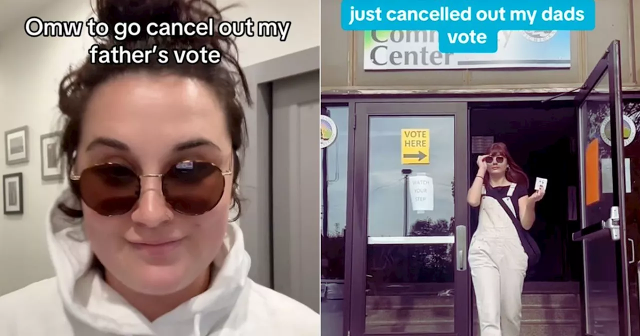 Meet The Women Who Say They're 'Canceling Out' Their Dads' Votes