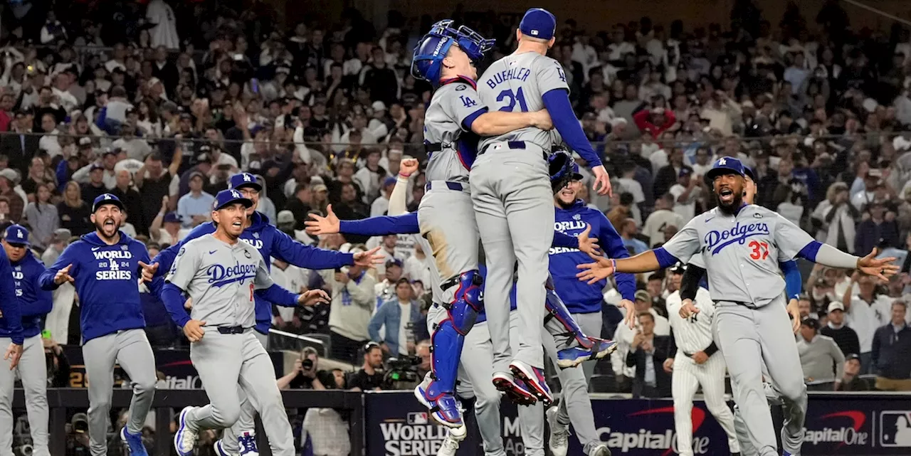 I Los Angeles Dodgers hanno vinto le World Series di baseball