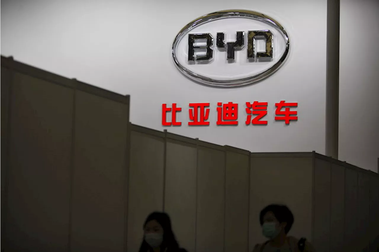 Chinese EV maker BYD's net profit up 11.5%