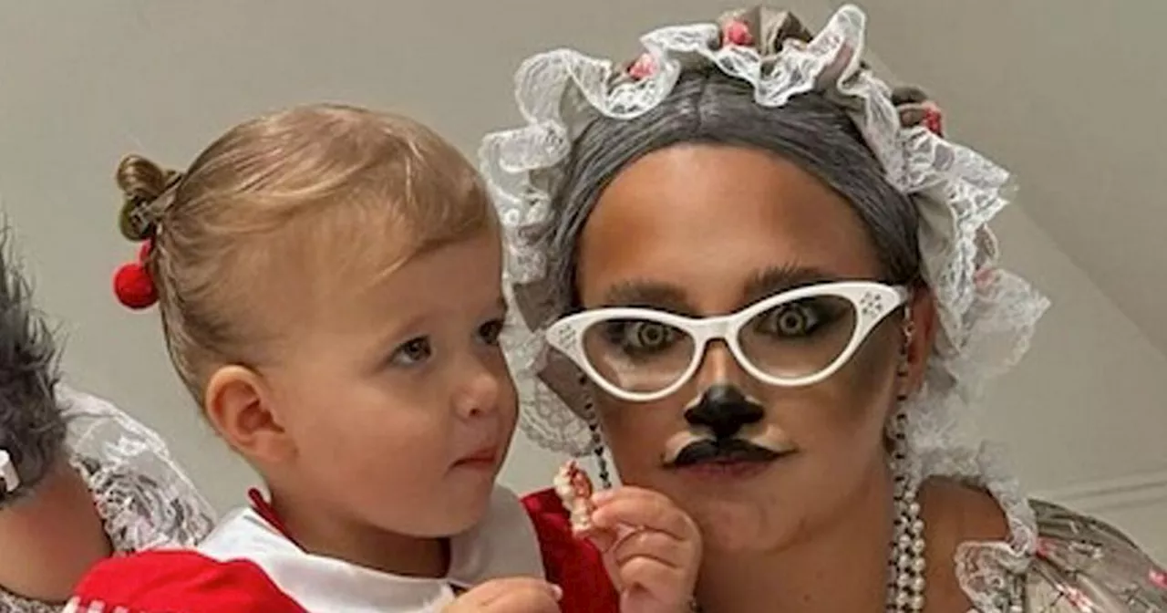 Molly-Mae 'absolutely terrifies' daughter Bambi with Halloween transformation