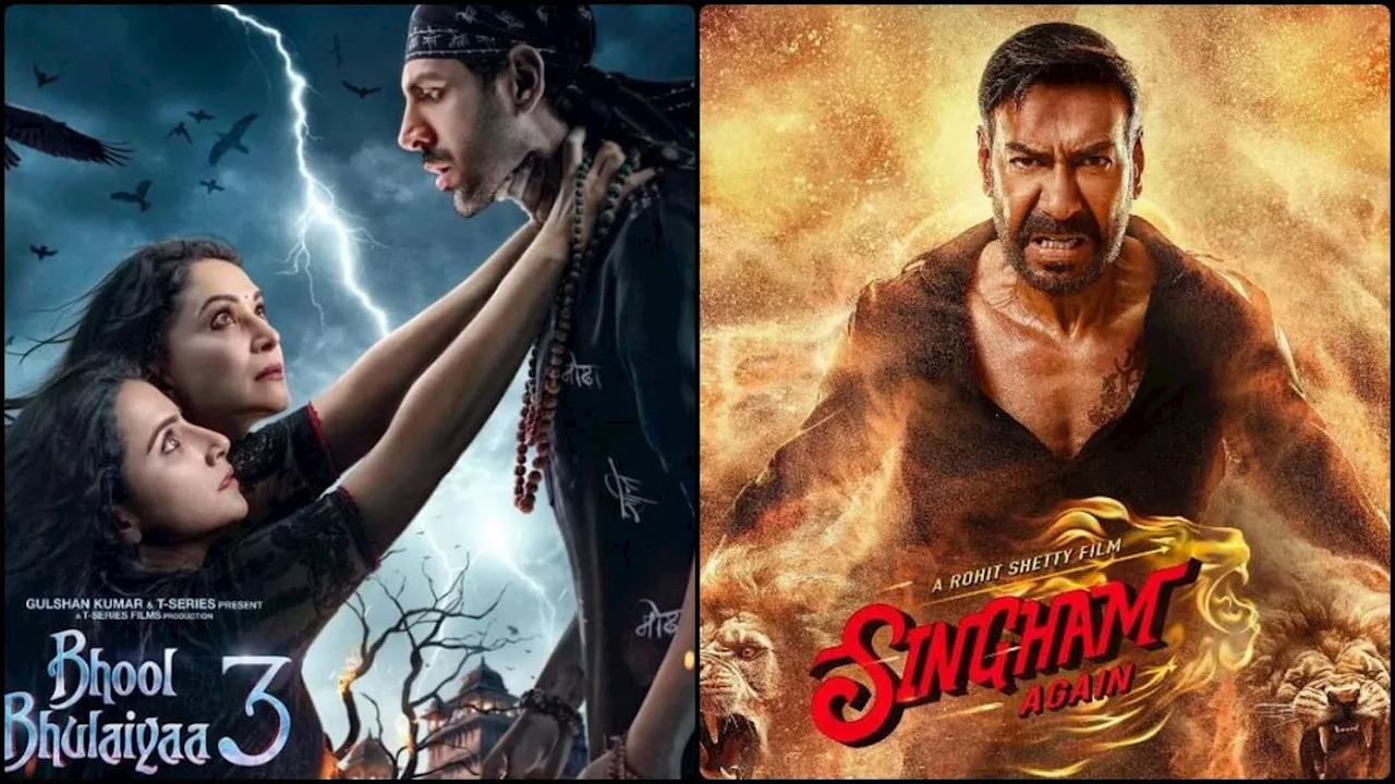 Bhool Bhulaiyaa 3 ने बिगाड़ा Singham Again का सारा गणित, एडवांस बुकिंग में ही ला दिया भयंकर तूफान