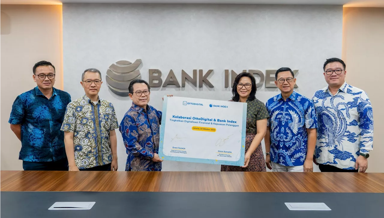 OttoDigital dan Bank Index Berkolaborasi Tingkatkan Digitalisasi Finansial & Kepuasan Pelanggan