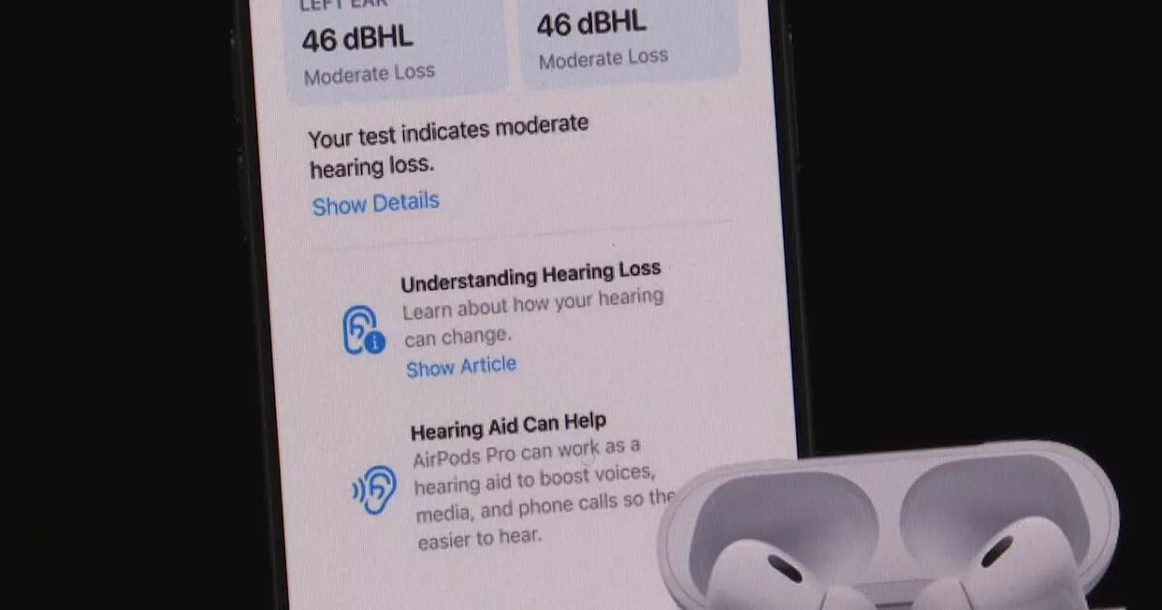 I can hear you now: New AirPods feature could help those with mild to moderate hearing loss