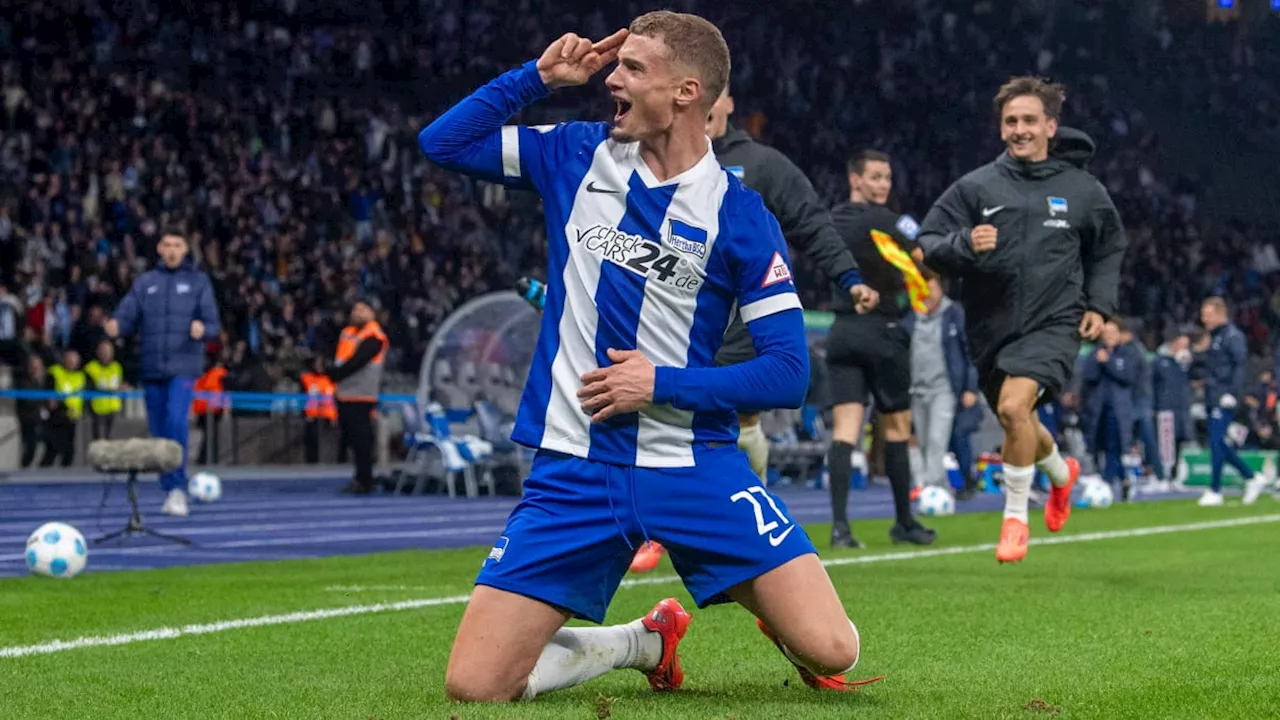 Wanners später Ausgleich zählt nicht: Hertha BSC wirft Heidenheim aus dem Pokal