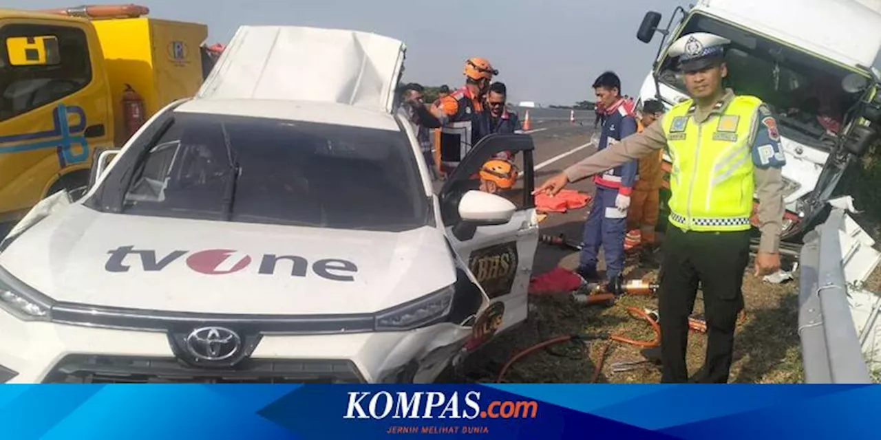 Pernyataan Resmi TV One Usai Mobil Kru Kecelakaan di Tol Pemalang, 3 Orang Meninggal