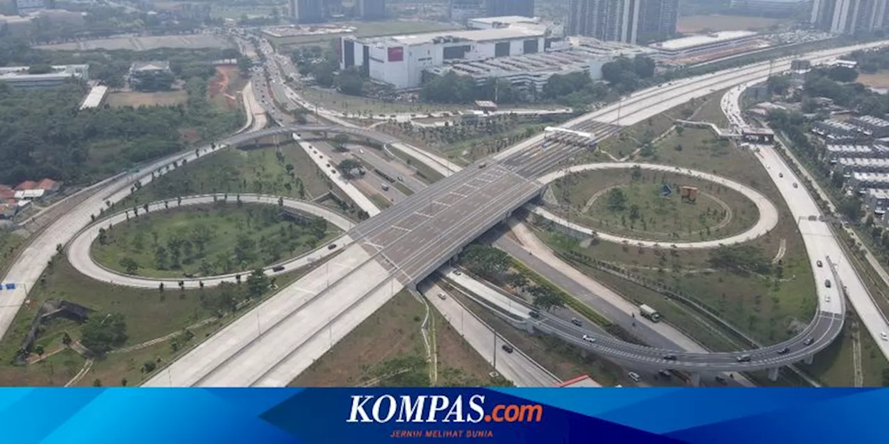 Tarif Tol Serbaraja Seksi Serpong-CBD BSD City Naik Mulai 3 November