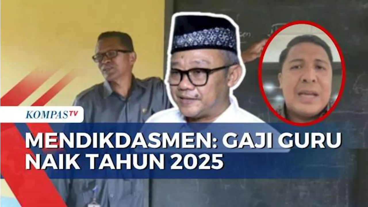 Kata Koordinator Nasional P2G soal Rencana Kenaikan Gaji Guru di Tahun 2025