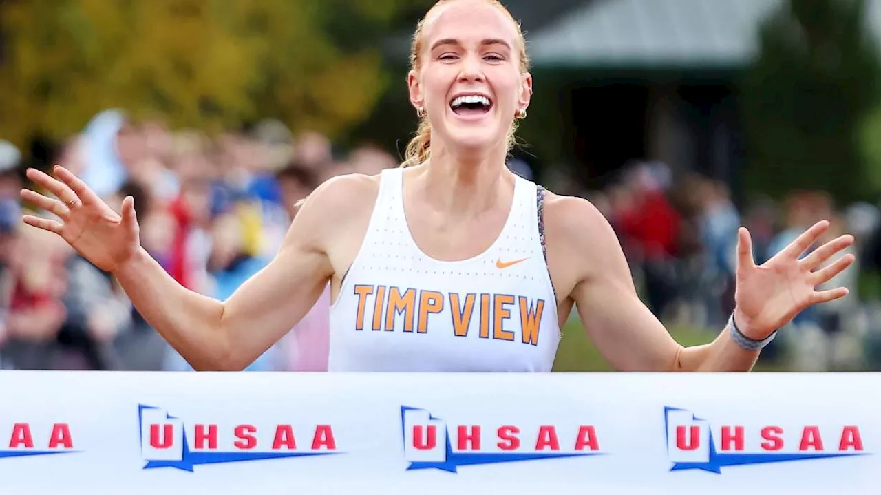5A state cross country: BYU commit Jane Hedengren rolls as Timpview repeats for girls title