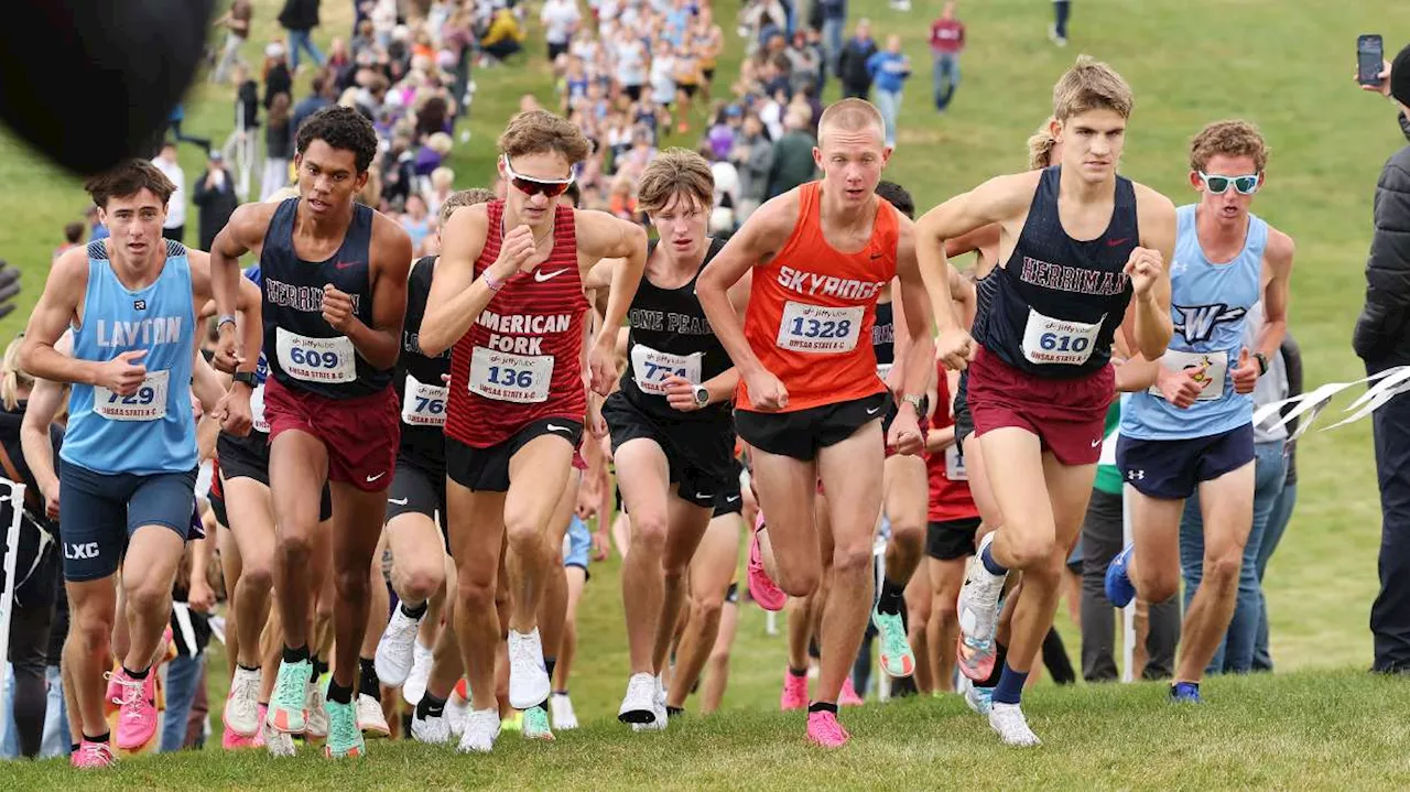 6A state cross country: Top-rated Lone Peak girls, Herriman boys roll to team titles