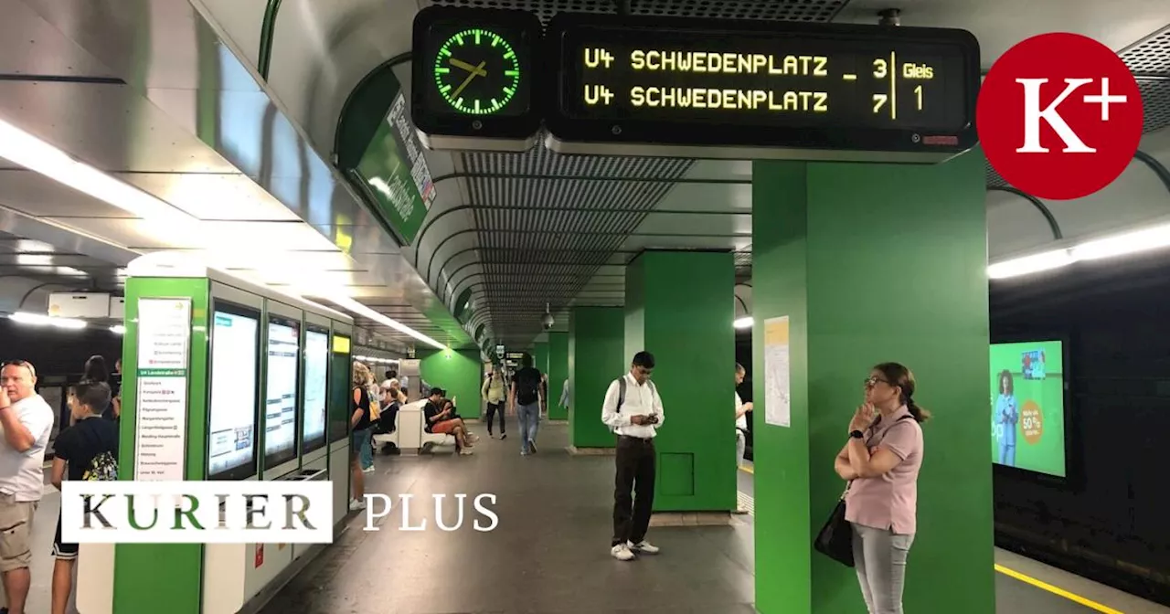 Schon wieder die U4: Ab Montag wieder Bauarbeiten auf der U-Bahn-Linie