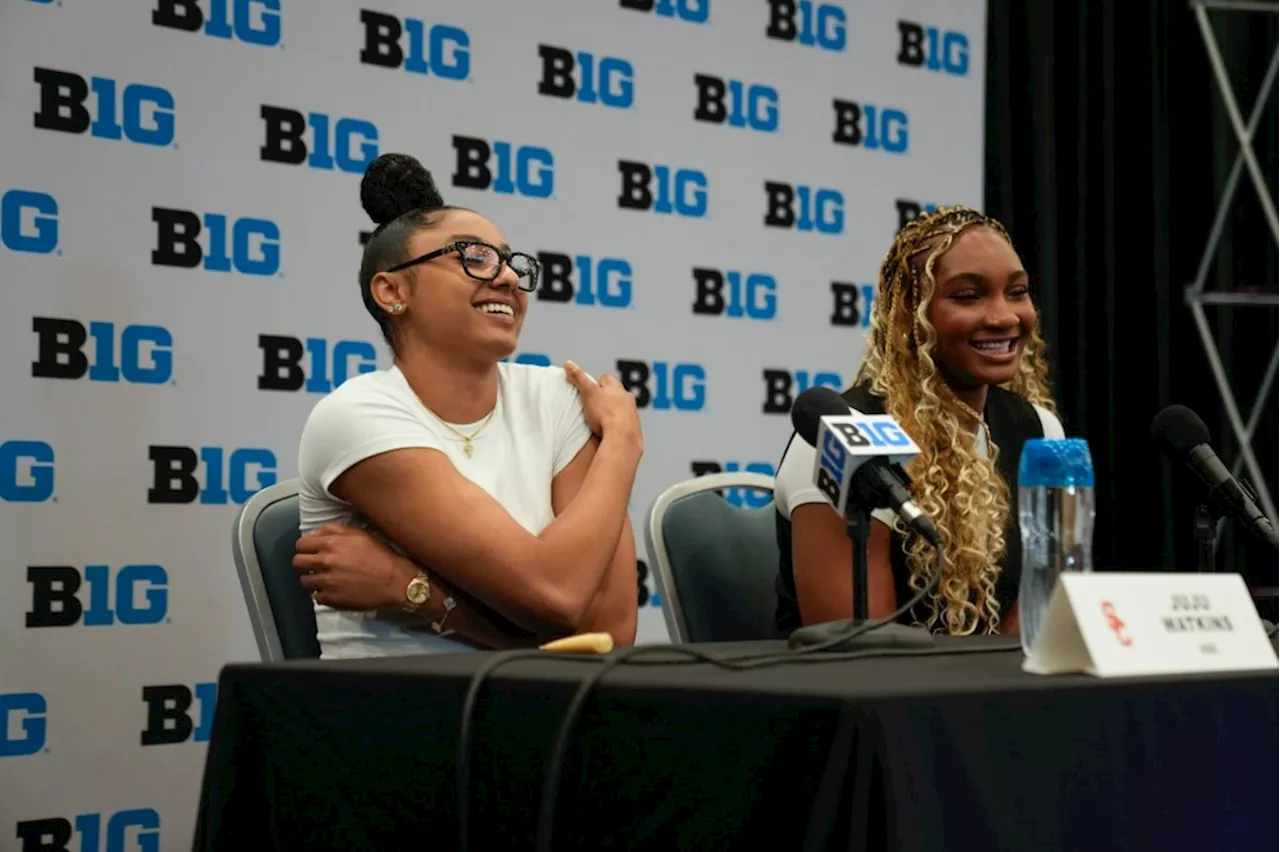 USC’s JuJu Watkins, Kiki Iriafen find their bond runs deep