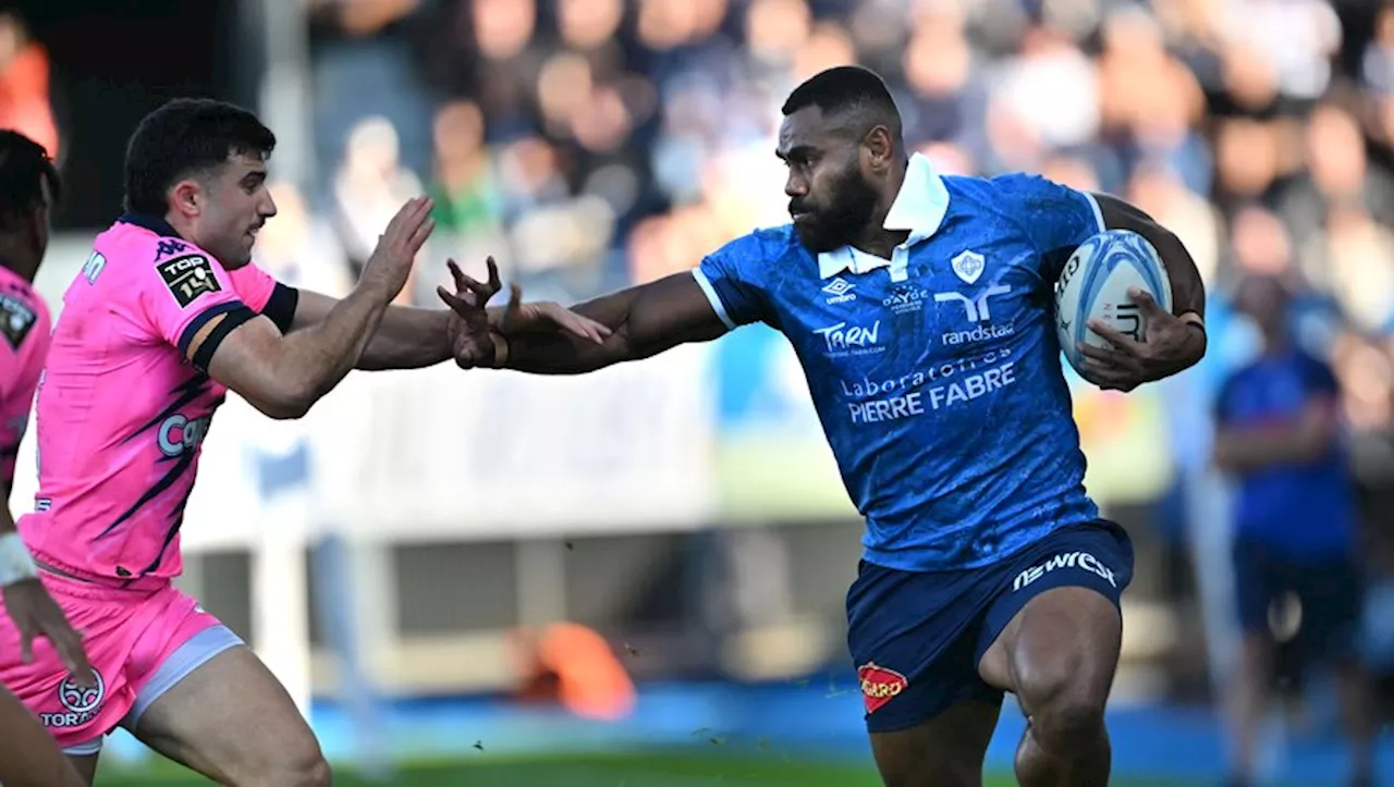 Castres Olympique : à peine revenu de suspension, Adrea Cocagi de nouveau sanctionné quatre semaines