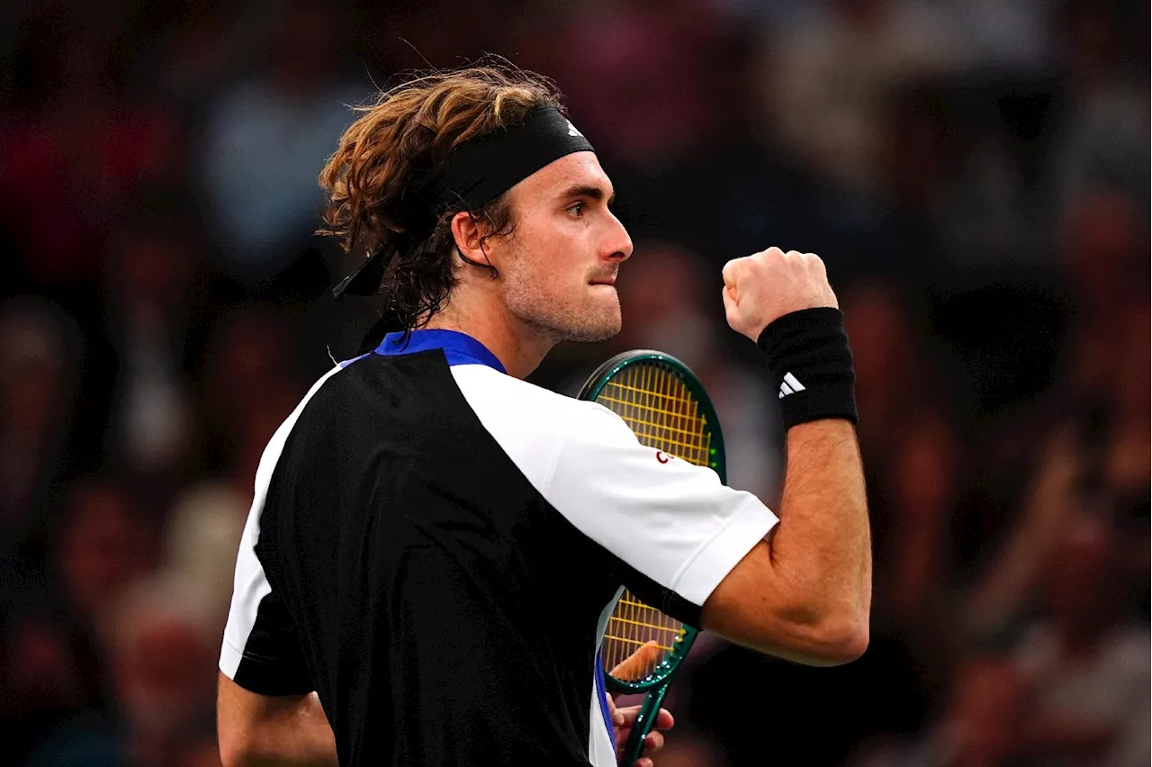 Masters 1000 de Paris: Tsitsipas attend Fils ou Zverev en quarts de finale