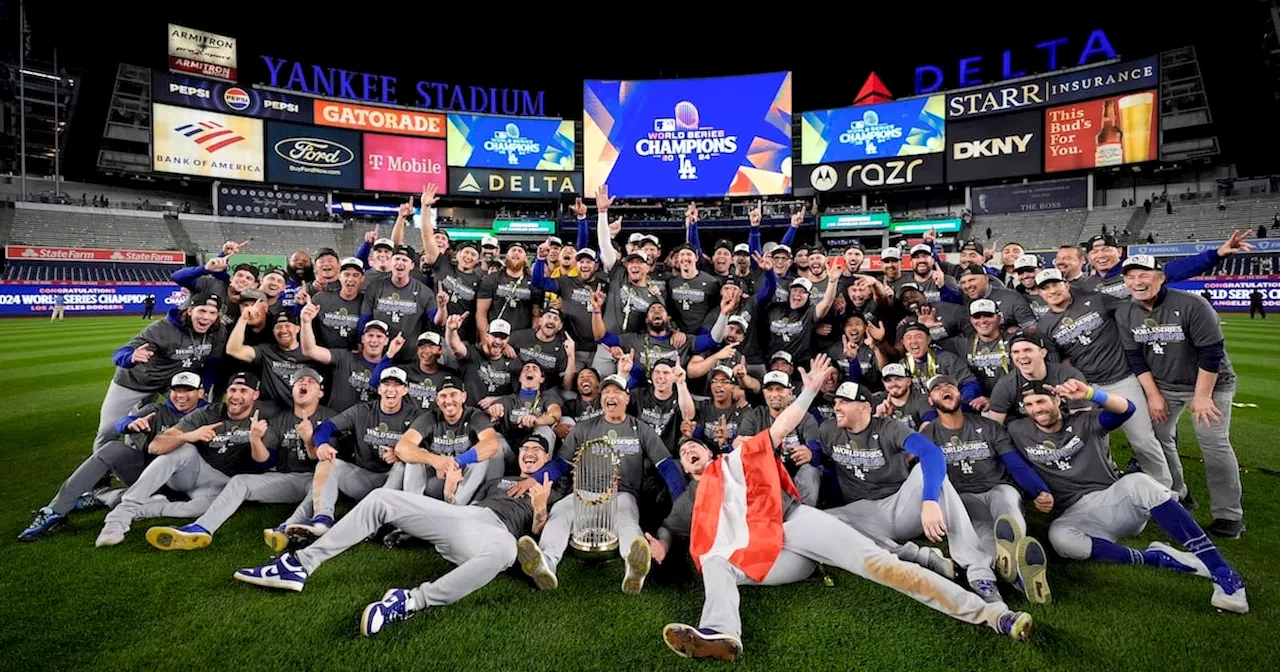 Dodgers arrolla y gana su octava Serie Mundial