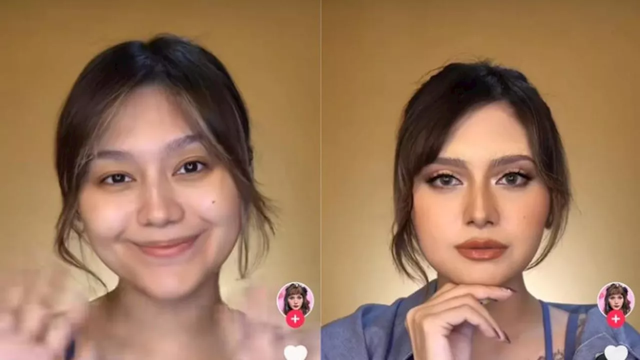 Viral, Cewek Ini Berhasil Tiru Makeup Syifa Hadju dengan Hasil Seperti Kembar