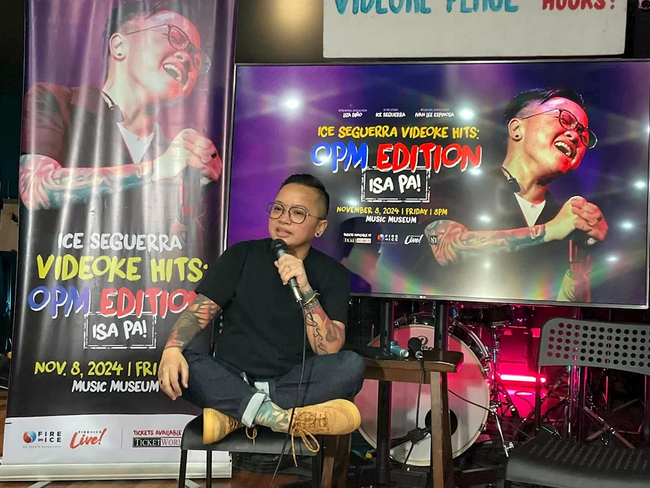 Ice Seguerra shares tips on how to enjoy videoke