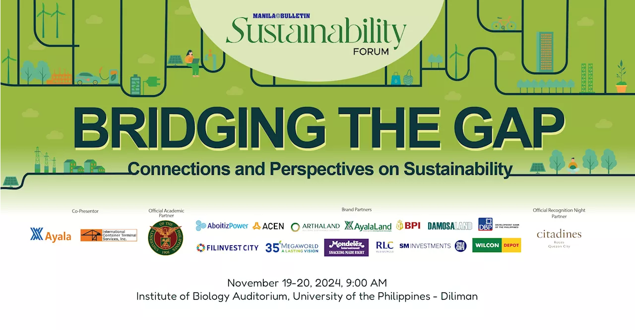 Top Philippine companies to convene at Manila Bulletin Sustainability Forum 2024