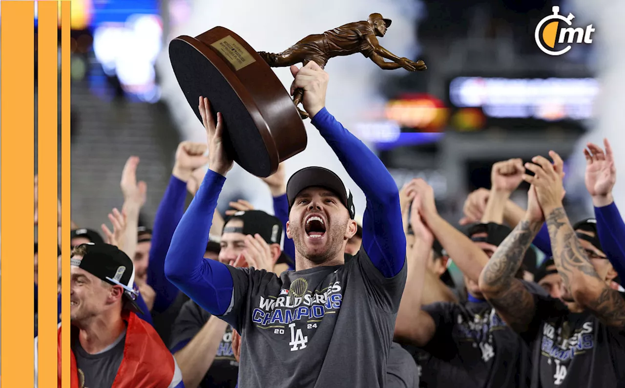 ¡A puro cañonazo! Freddie Freeman, MVP de la Serie Mundial 2024