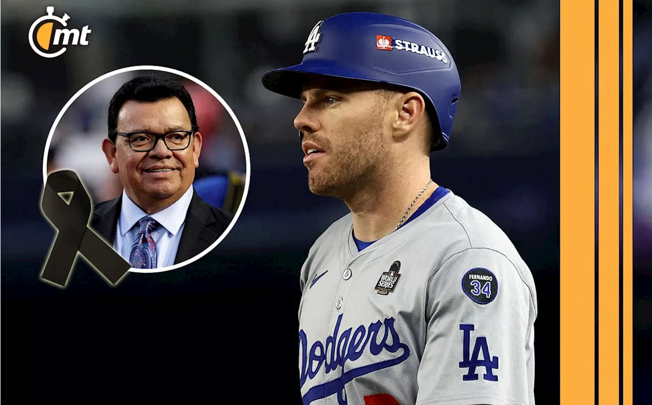 Freddie Freeman recuerda a Fernando Valenzuela tras título de Dodgers en la Serie Mundial