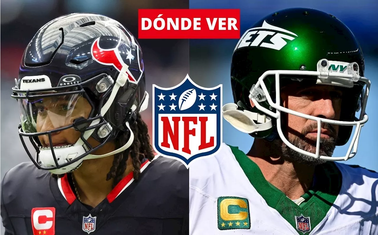 Texans vs. Jets EN VIVO: ¿A qué HORA y dónde VER partido de NFL 2024?