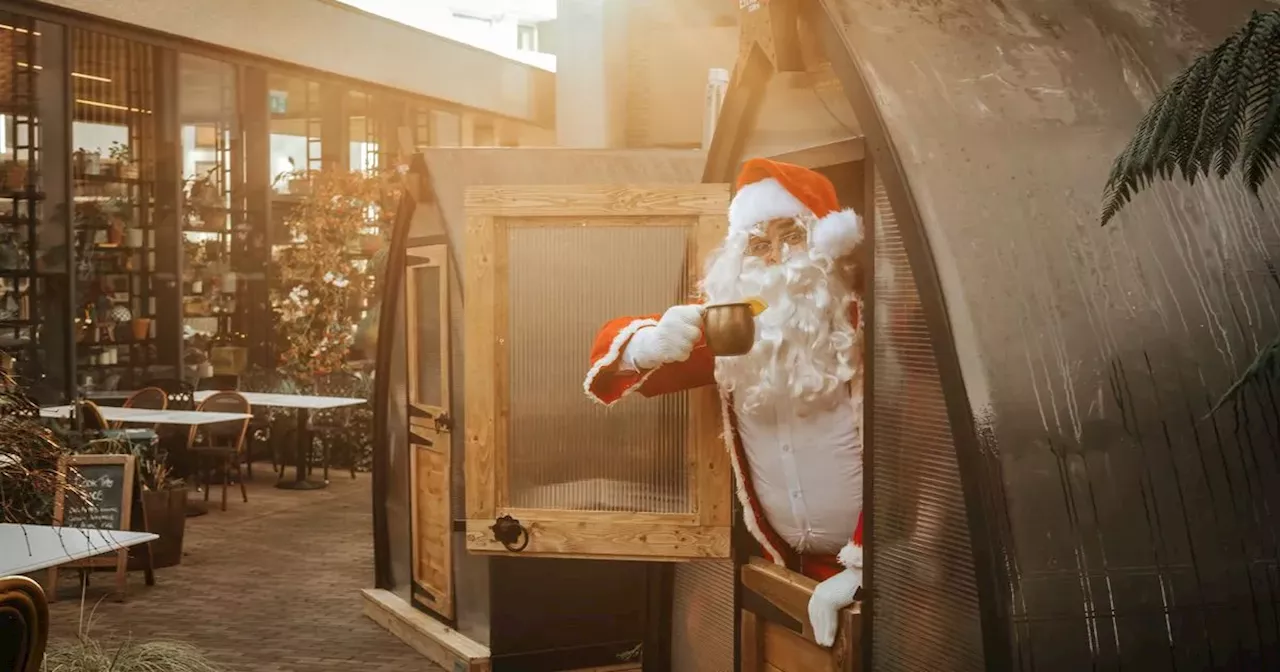 Historic Greater Manchester pub undergoes Christmas makeover with festive tavern, winter cabins and roaring fires