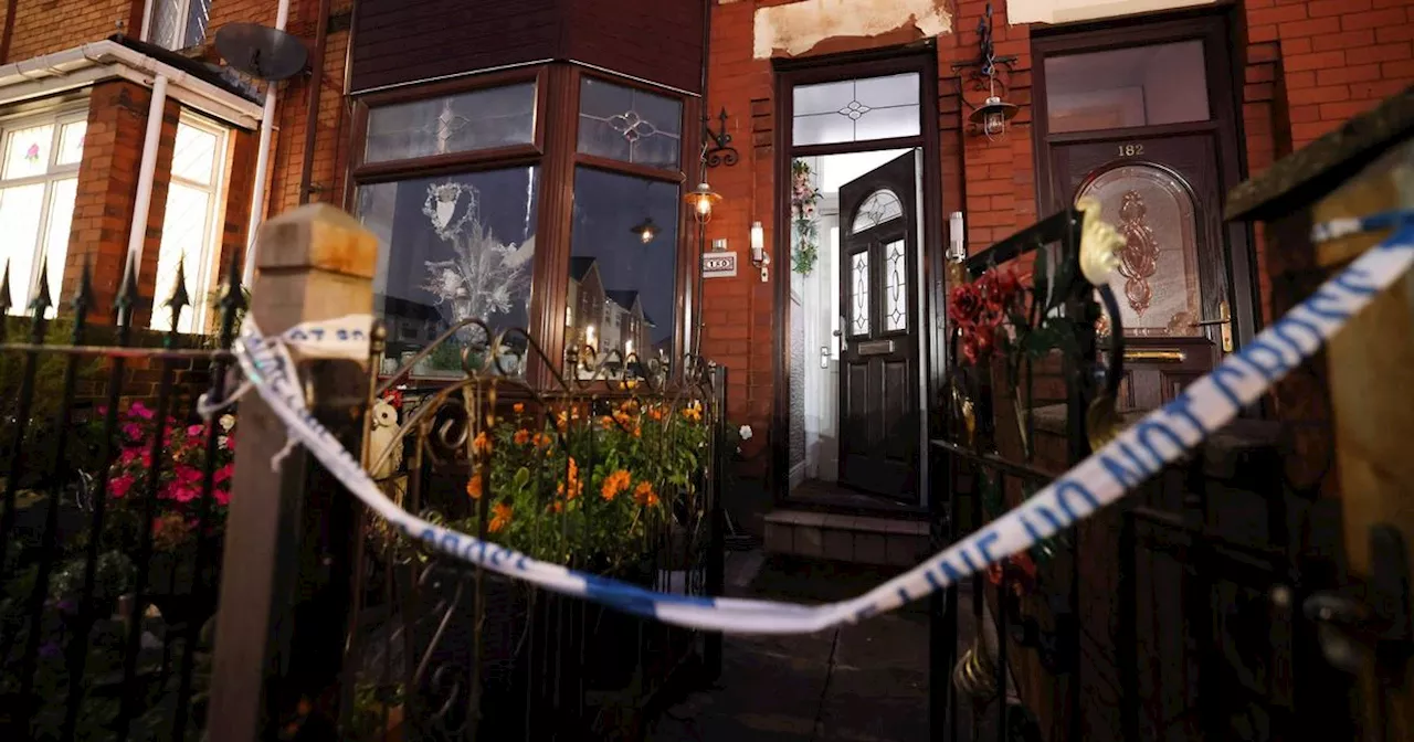 Neighbours hear 'almighty crash' where man was found dead in murder probe