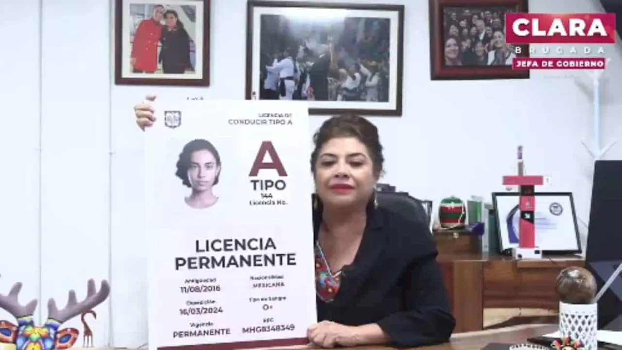 Esto es lo que costará el trámite de la licencia permanente en la CDMX