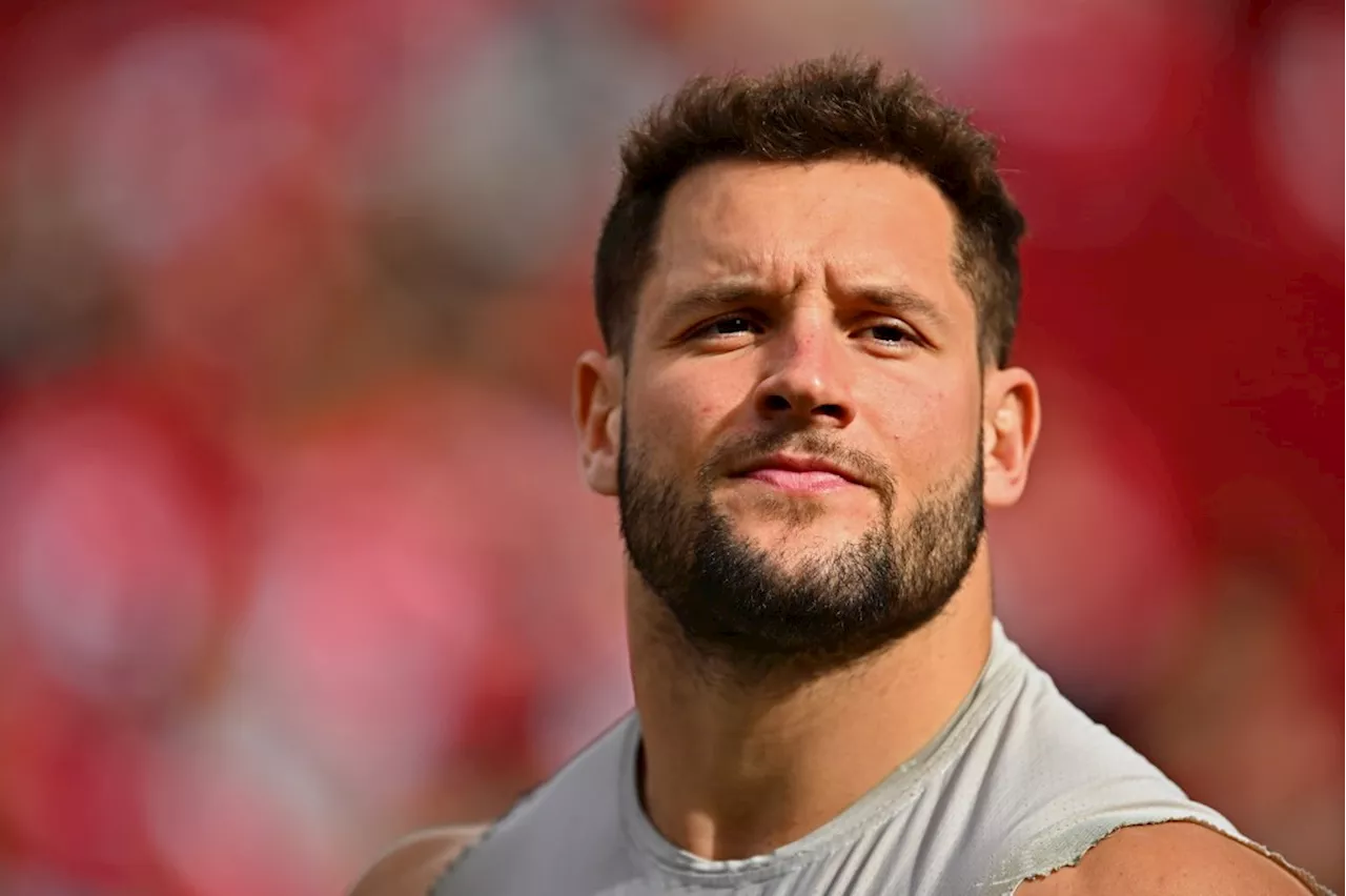 49ers’ Nick Bosa awaits word on potential fine for MAGA hat