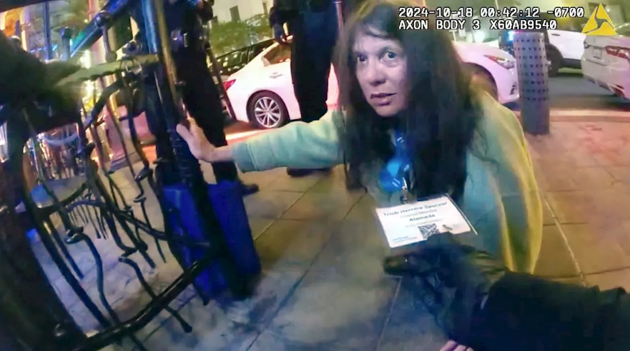 Alameda City Council to consider reprimanding Trish Herrera Spencer after body cam of public intoxication released