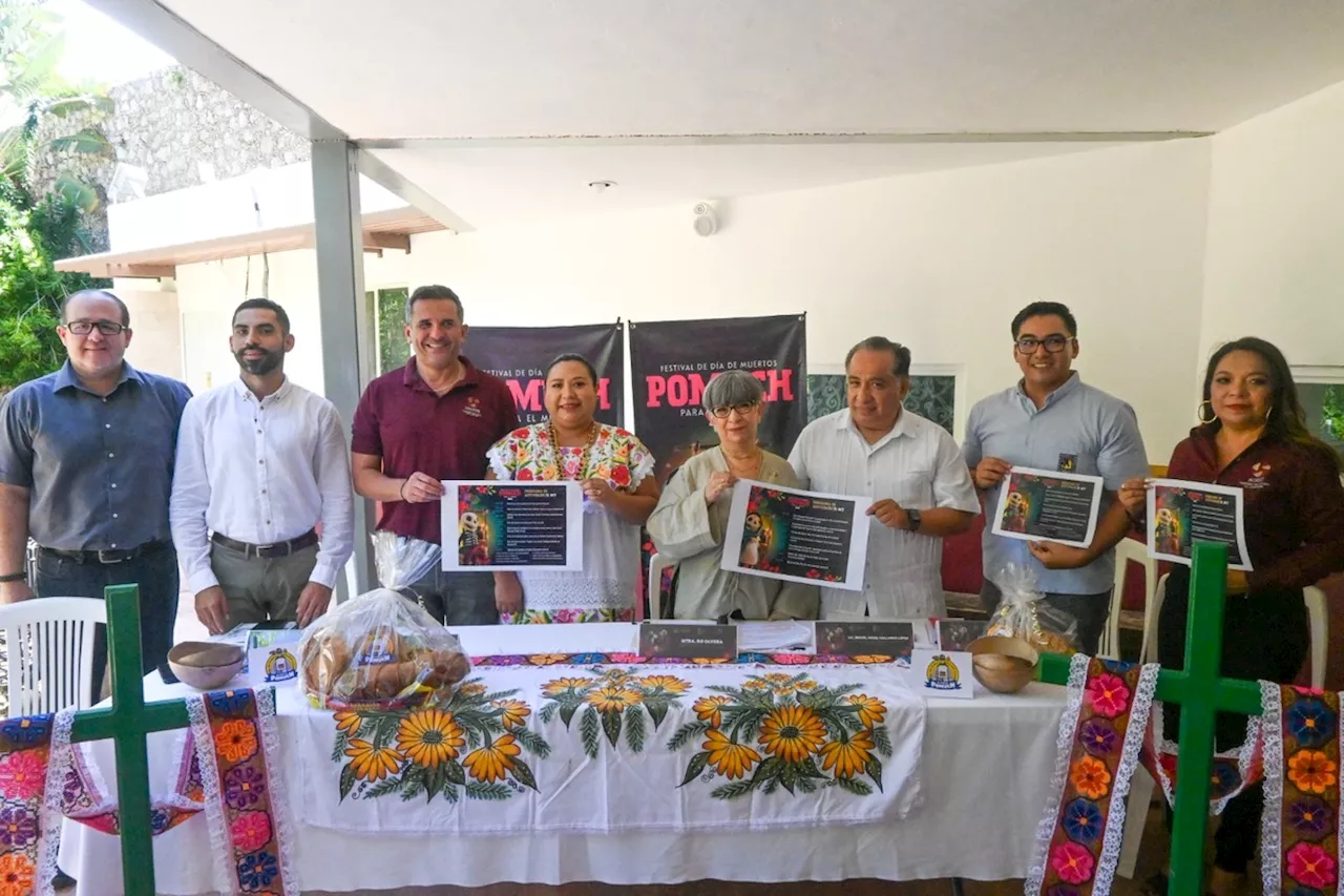 Festival de Día de Muertos 'Pomuch para el Mundo' busca preservar y compartir patrimonio cultural