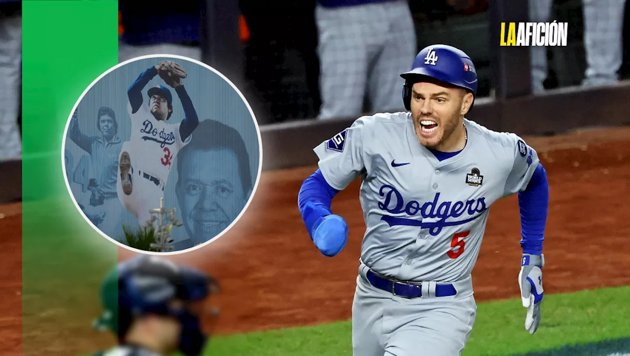 'Me gustaría que estuviera aquí': Freddie Freeman dedica el título de Dodgers a Fernando Valenzuela