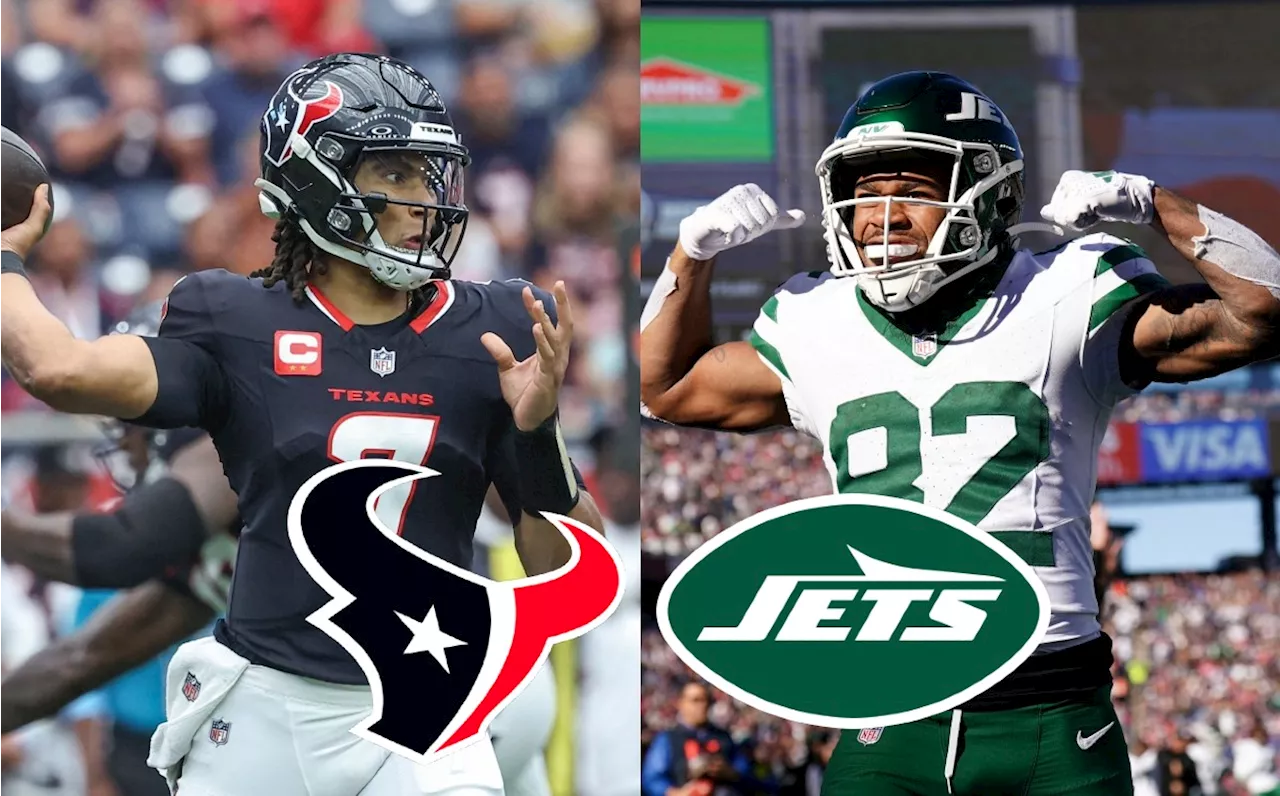 Texans vs Jets: ¿A qué hora y dónde ver el partido de la Semana 9 de la NFL 2024?