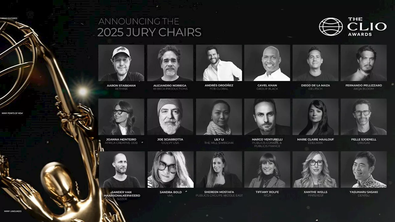 Los Clio Awards anuncian a los presidentes del jurado de su edición de 2025