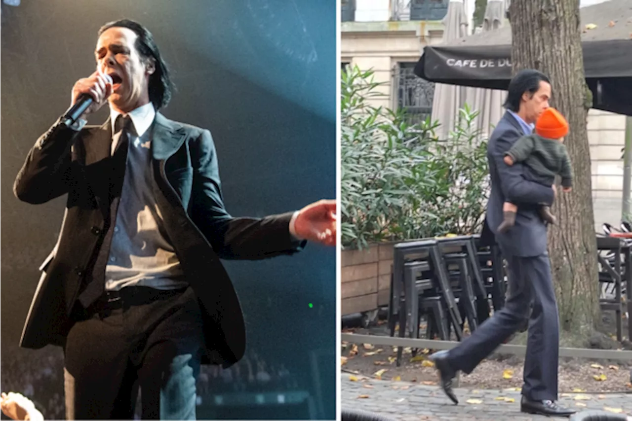 Nick Cave gespot in Antwerpse Theaterbuurt