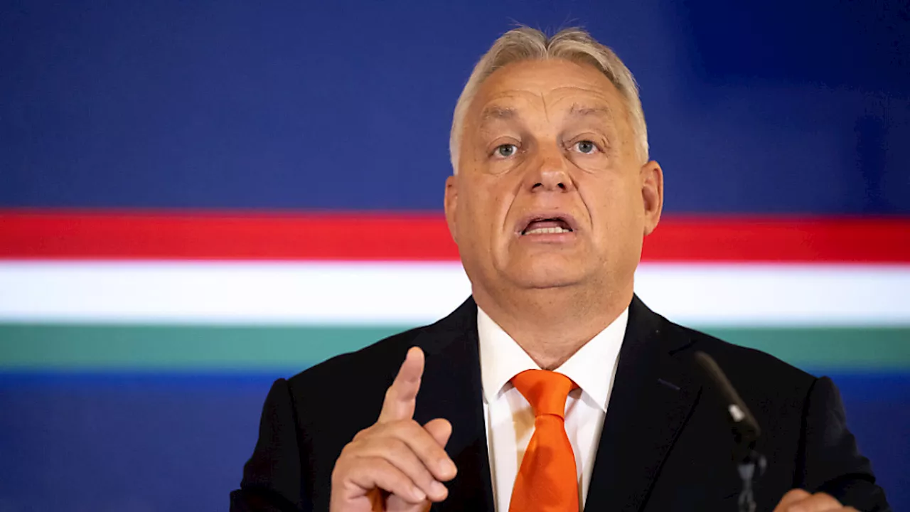 Ungarischer Regierungschef Orbán in Wien