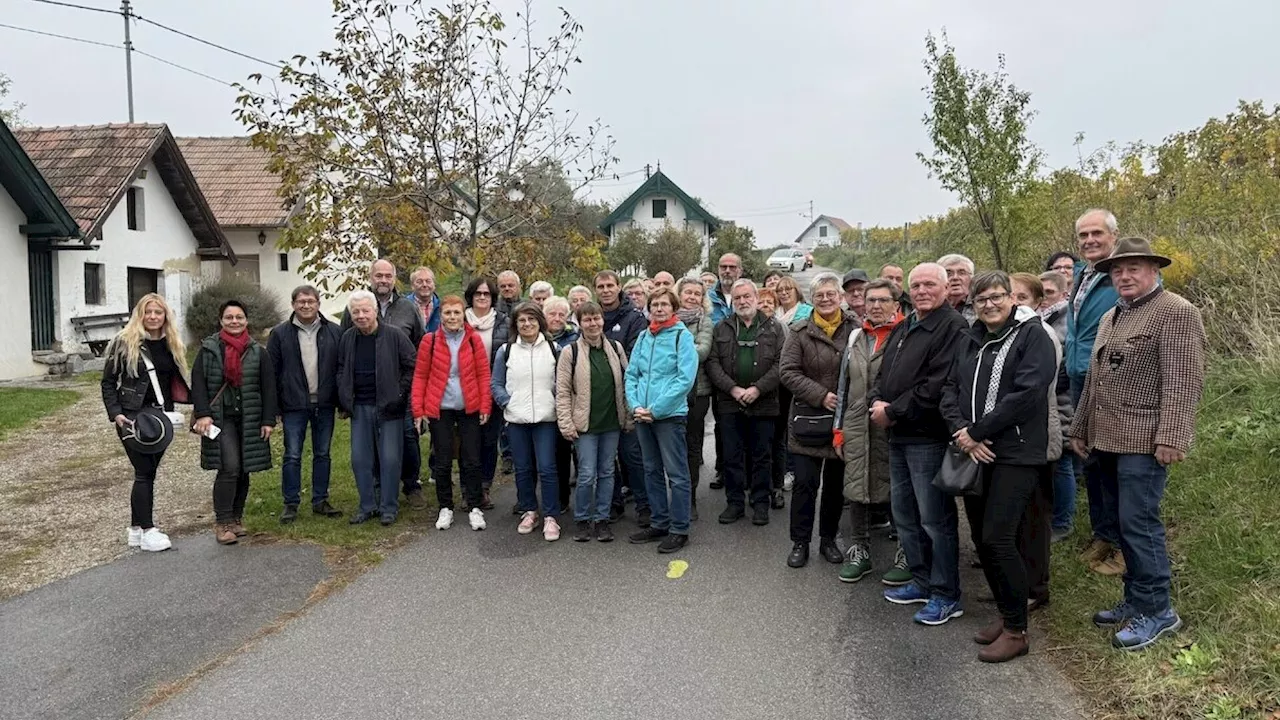 Vom ausrollbaren Zebrastreifen direkt auf den Galgenberg