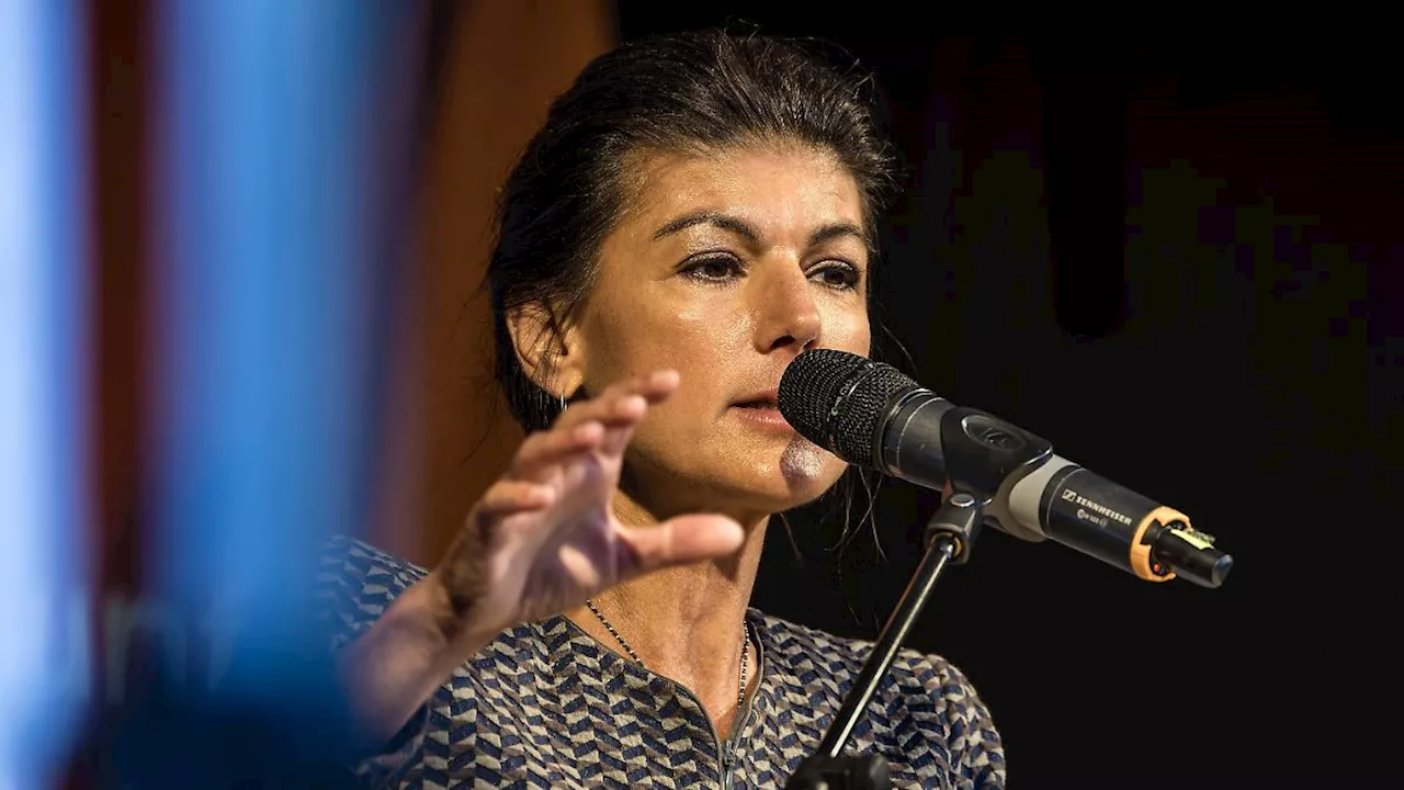 Sahra Wagenknecht glaubt nicht an gutes Ergebnis der Koalitionsverhandlungen in Thüringen