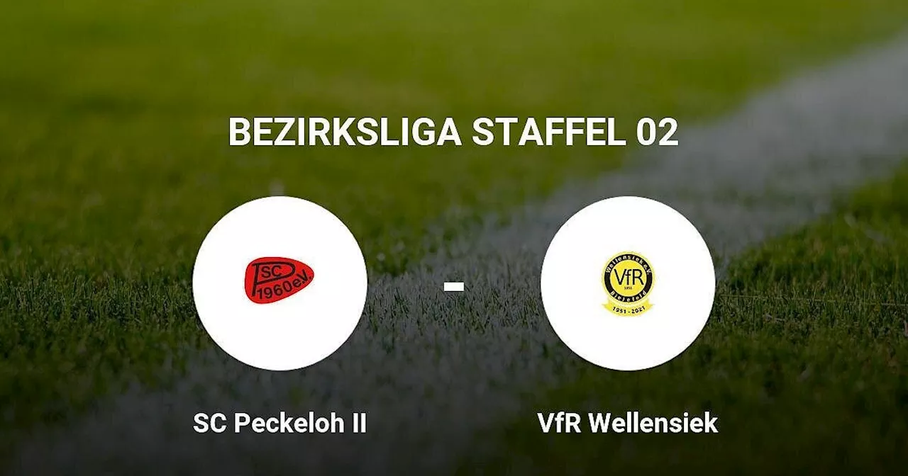 Heimsieg für VfR Wellensiek gegen SC Peckeloh II