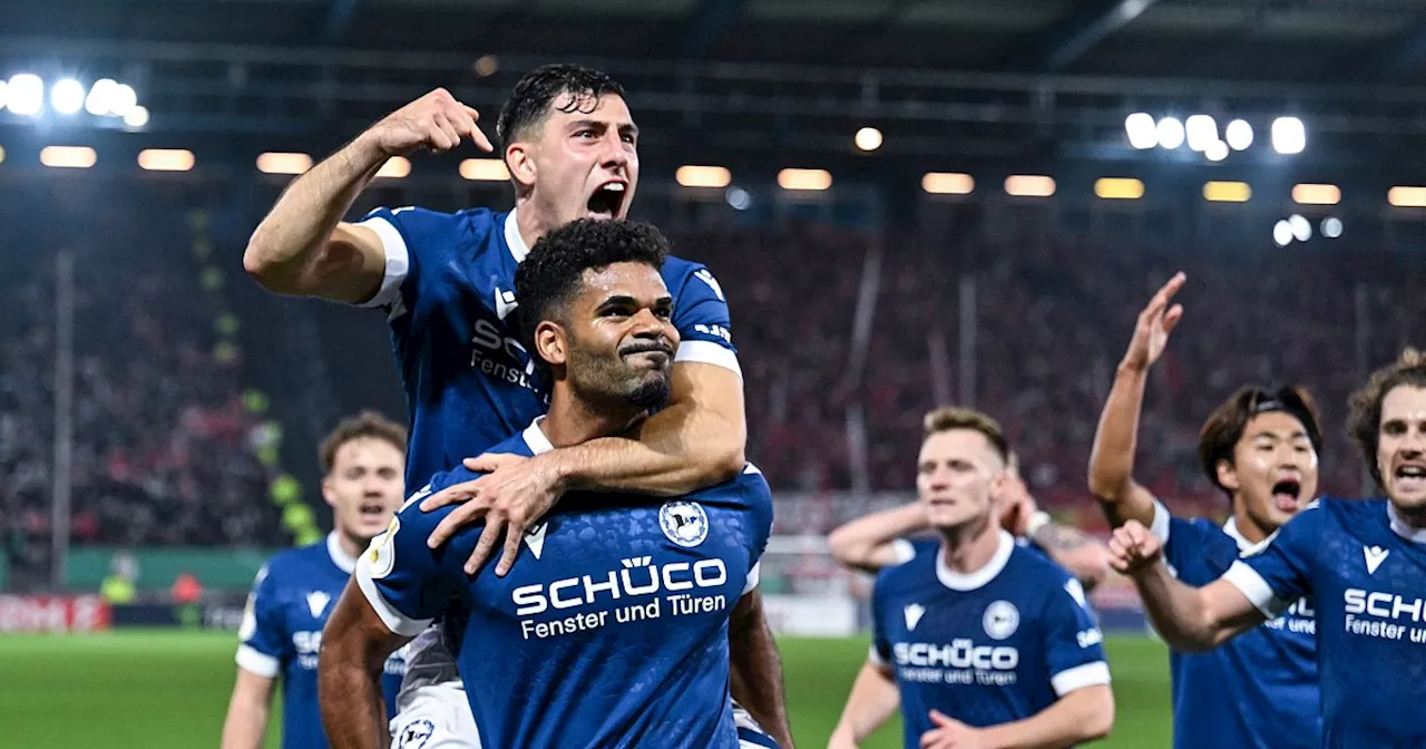 Pokal-Sensation in Bielefeld: Arminia besiegt Union Berlin mit 2:0