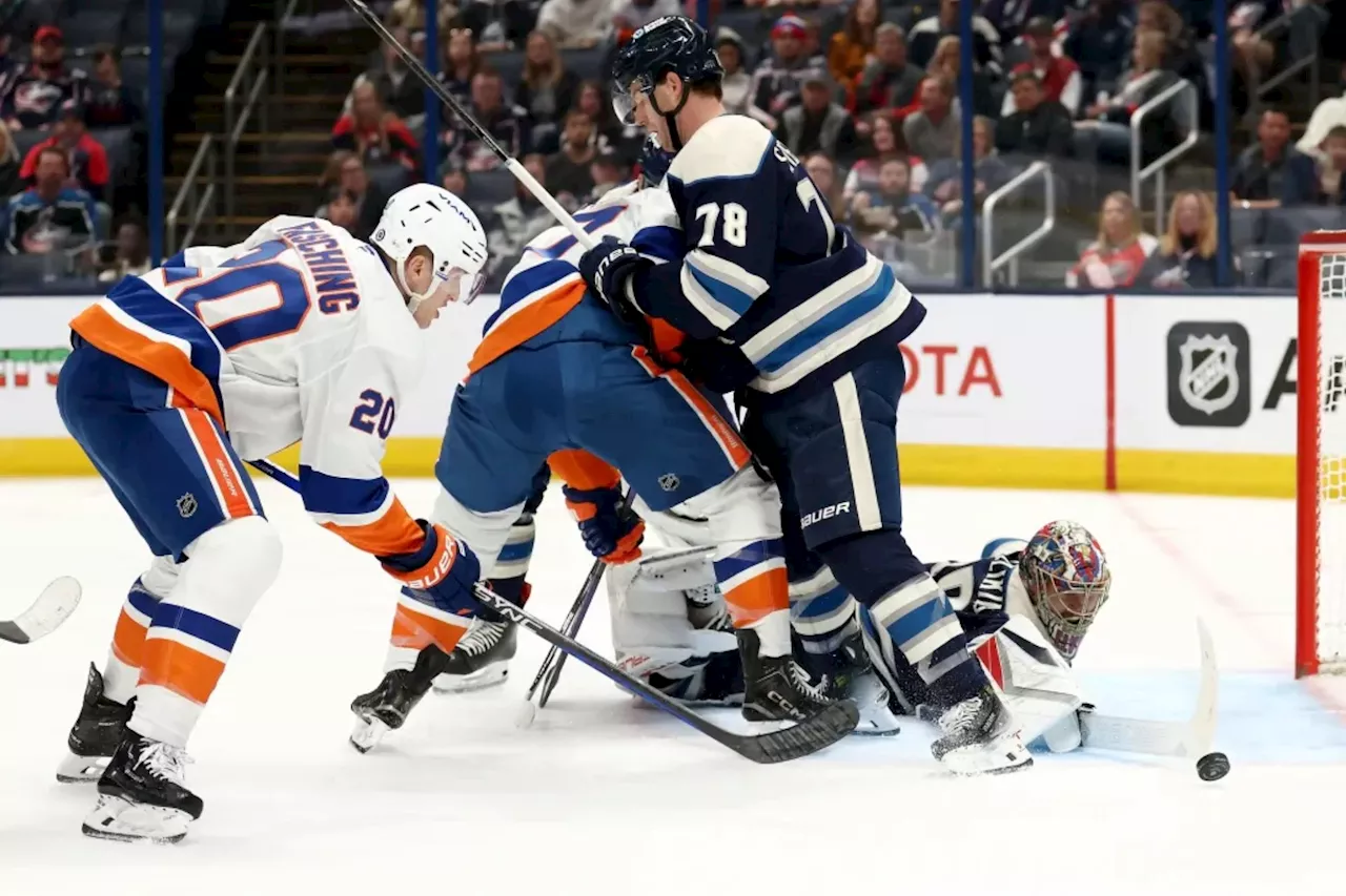 Islanders blanked by Blue Jackets as cruel twist sends them to third straight loss