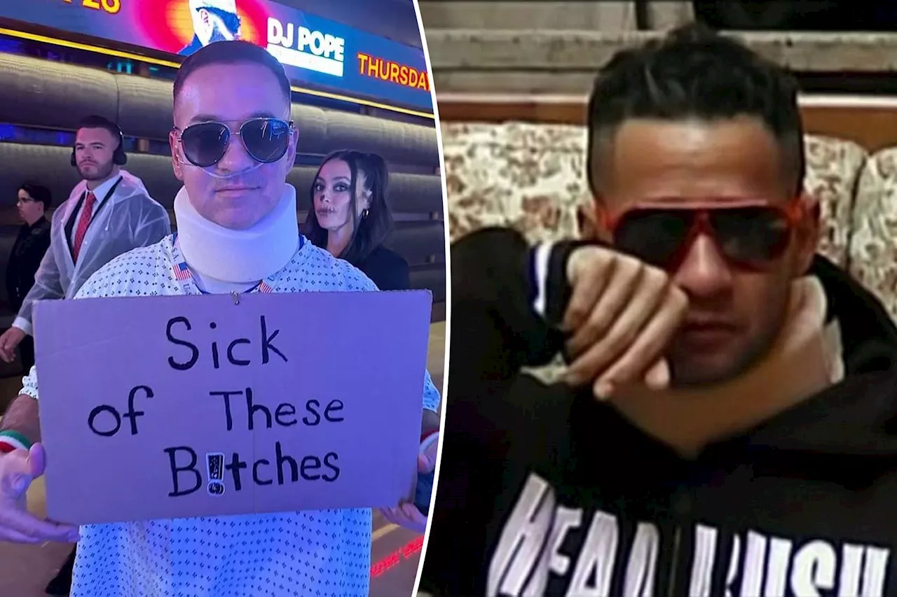 Mike 'The Situation' Sorrentino is wearing this 'Jersey Shore'-inspired Halloween costume: 'With a slight twist'