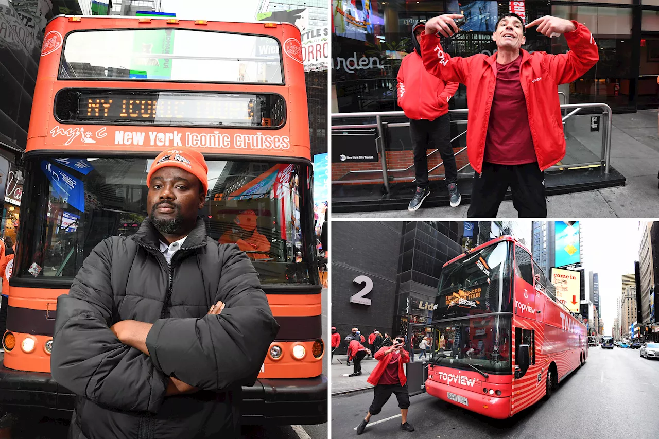 NYC tourist bus company tries to edge out rival with violent beatdowns, weed smoke and megaphone attacks on customers: suit