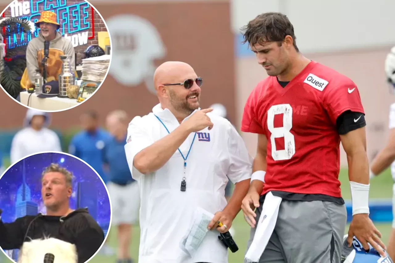 Pat McAfee, Chuck Pagano rip Brian Daboll for throwing Daniel Jones 'under the bus'