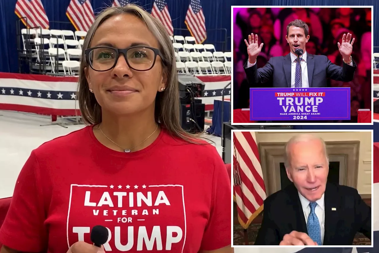 Pennsylvania Puerto Rican veteran blasts Biden for trashing Trump supporters: ‘Garbage literally flies out of his mouth’