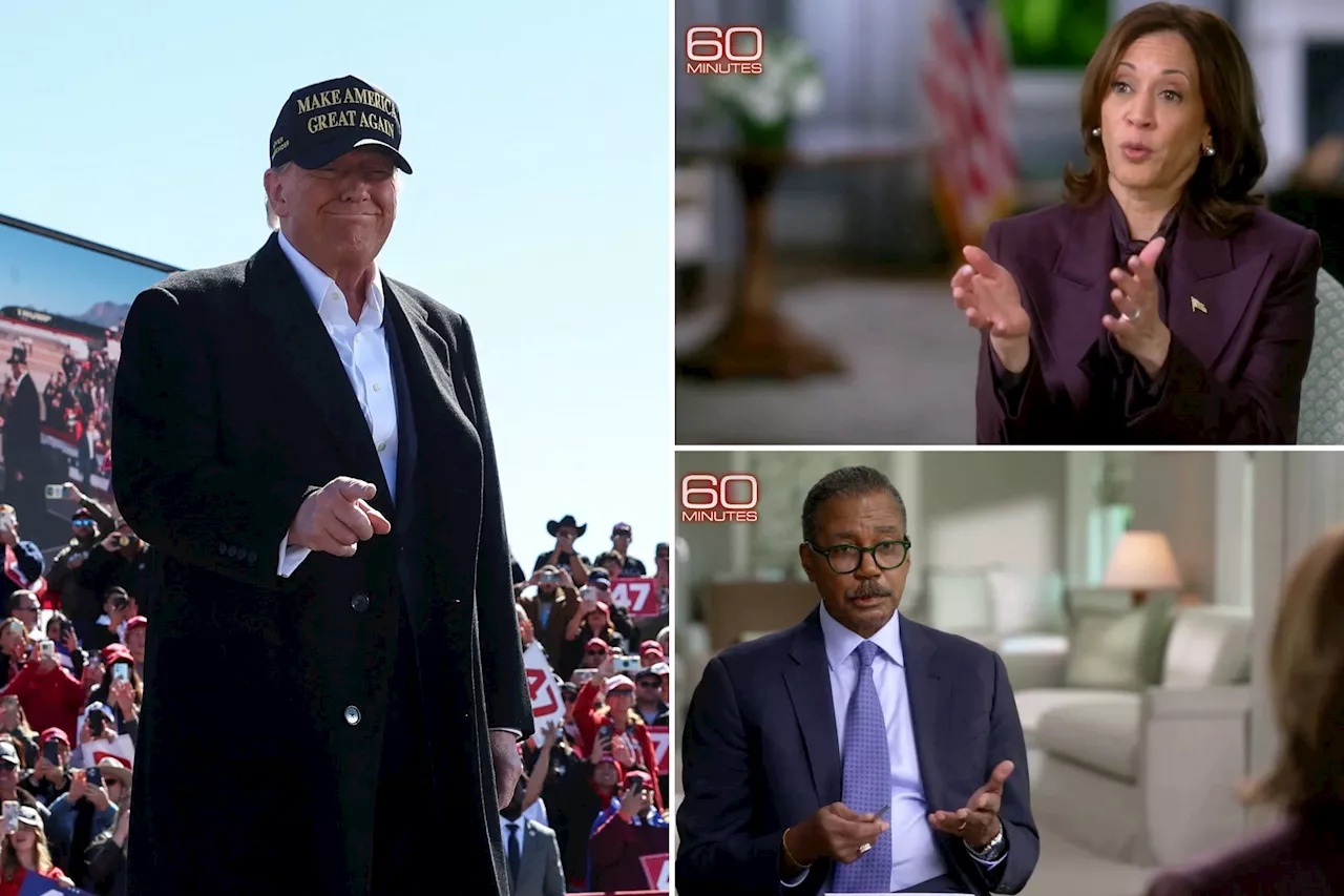 Trump sues CBS News for $10B alleging 'deceptive doctoring' of Harris' '60 Minutes' interview