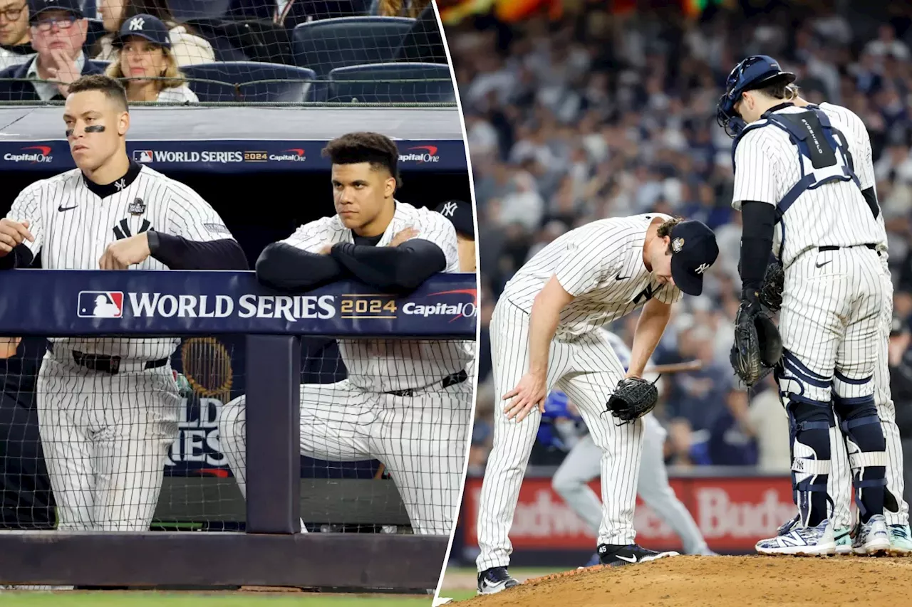 Yankees' season ends in heartbreak as they choke away Game 5 of World Series