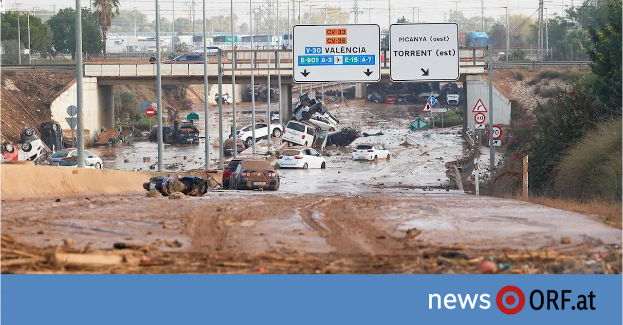 Flutkatastrophe: Weiter Dutzende Vermisste in Spanien