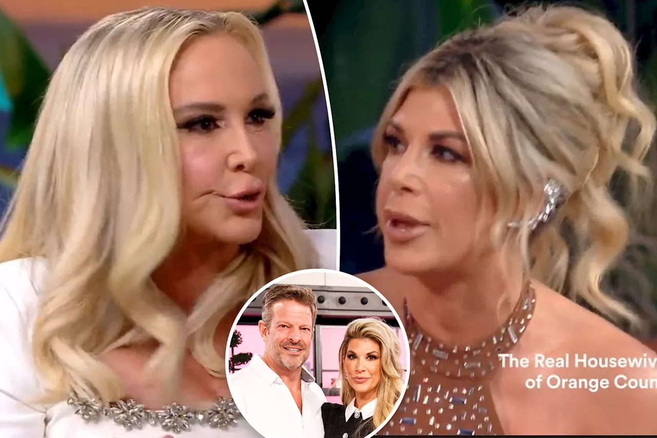 Shannon Beador slams 'a--hole' Alexis Bellino in explosive confrontation over John Janssen at 'RHOC' reunion